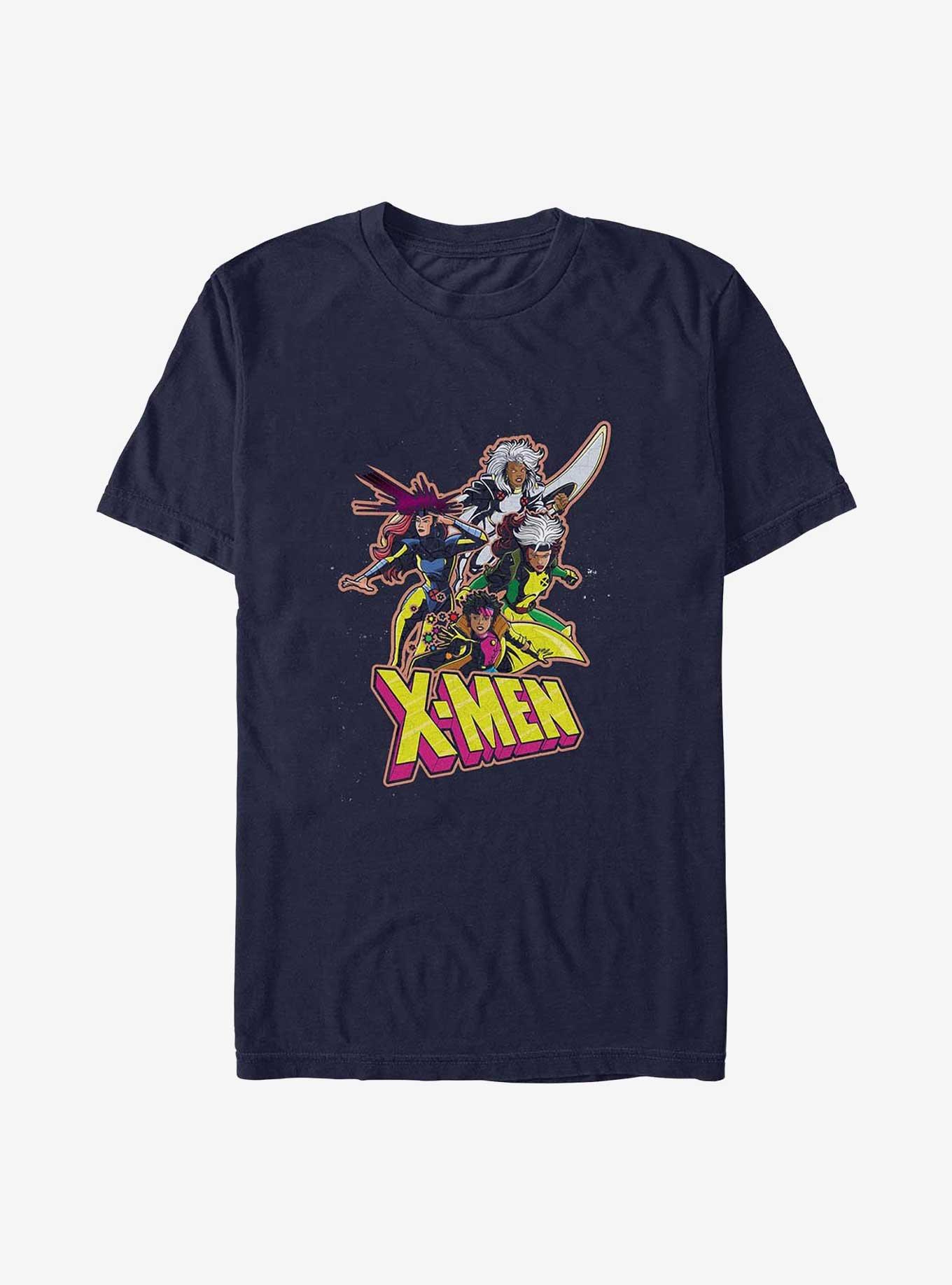 X-Men Leap Team T-Shirt, NAVY, hi-res