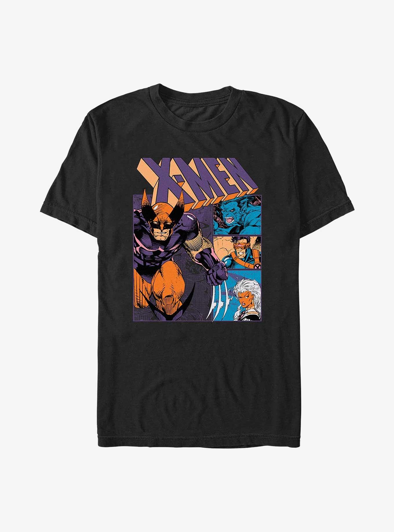 X-Men Team Oasis Panels T-Shirt, , hi-res