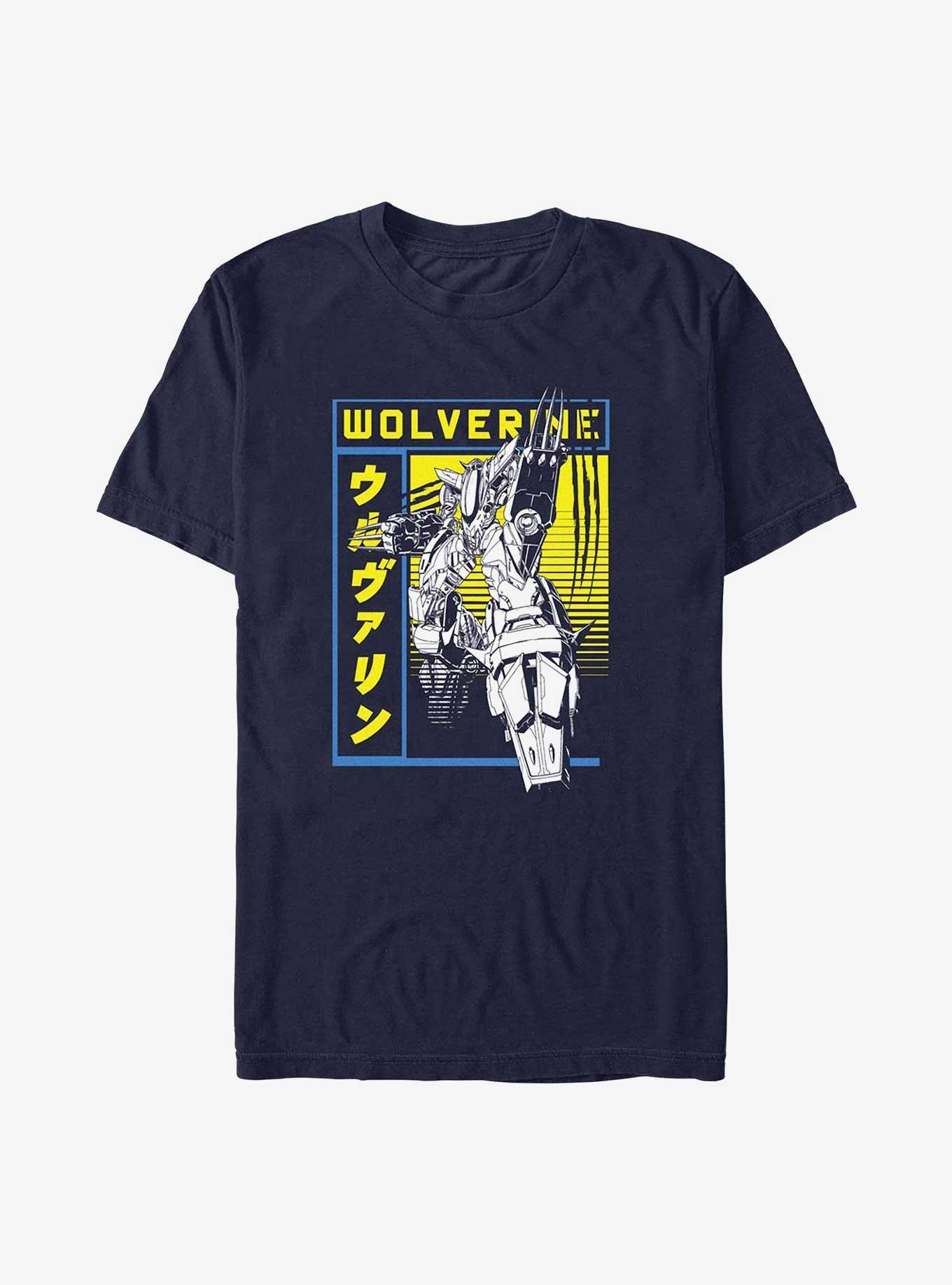 X-Men Wolverine Megamorph T-Shirt, NAVY, hi-res