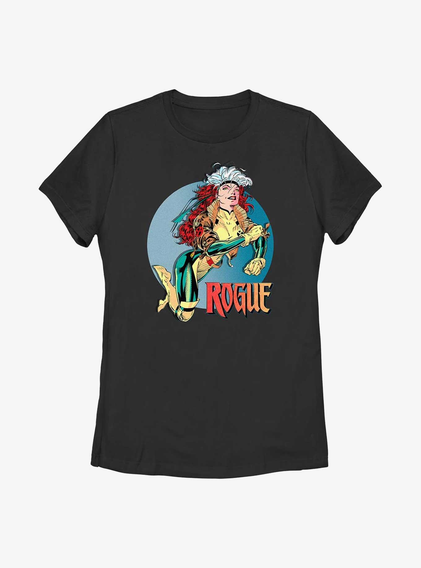 X-Men Rogue So Fly Womens T-Shirt, BLACK, hi-res