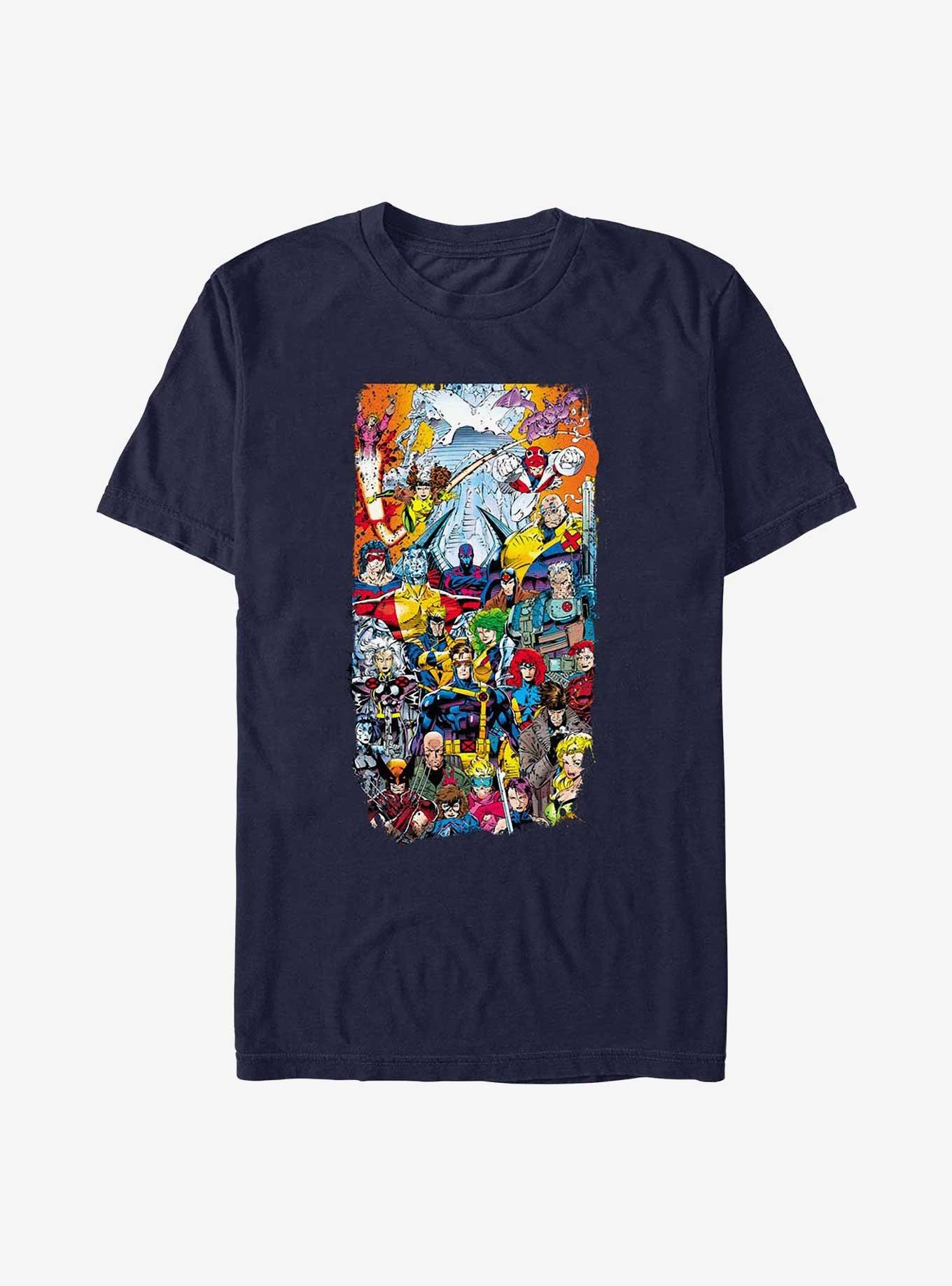 X-Men Group Poster T-Shirt, , hi-res