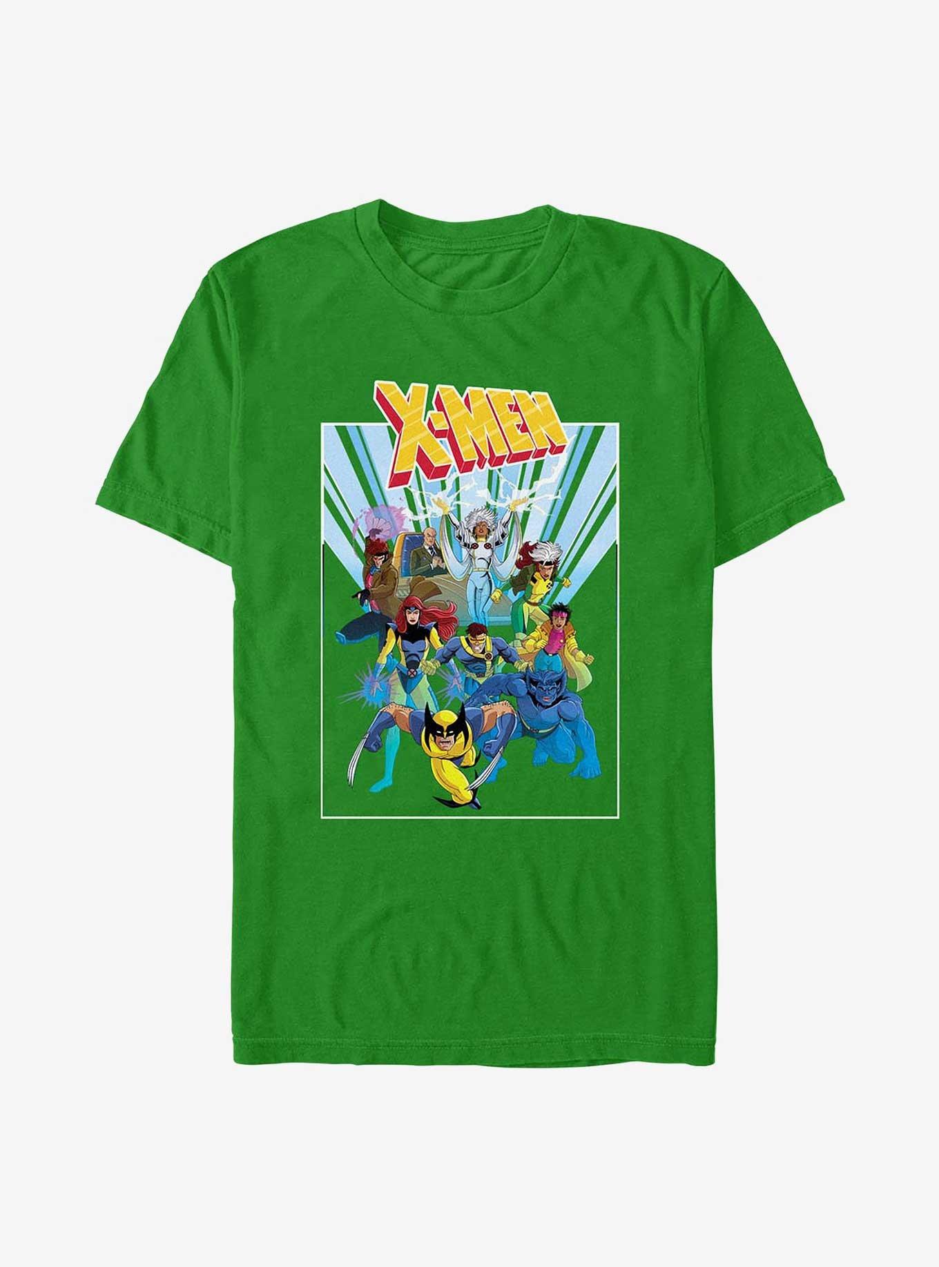 X-Men 90's Fade T-Shirt, KELLY, hi-res