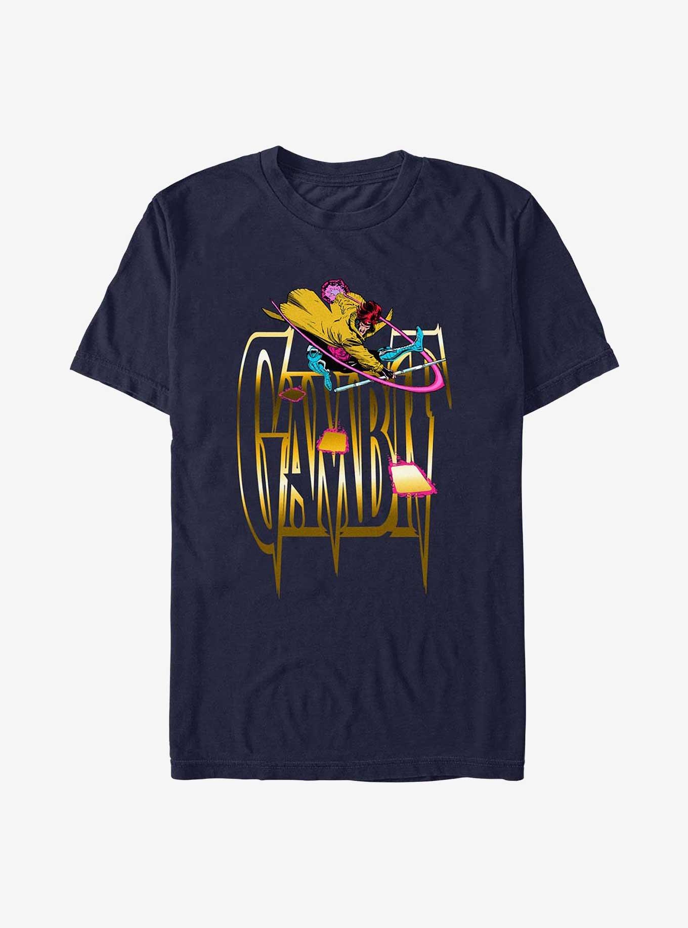 X-Men Gambit Hero T-Shirt, NAVY, hi-res