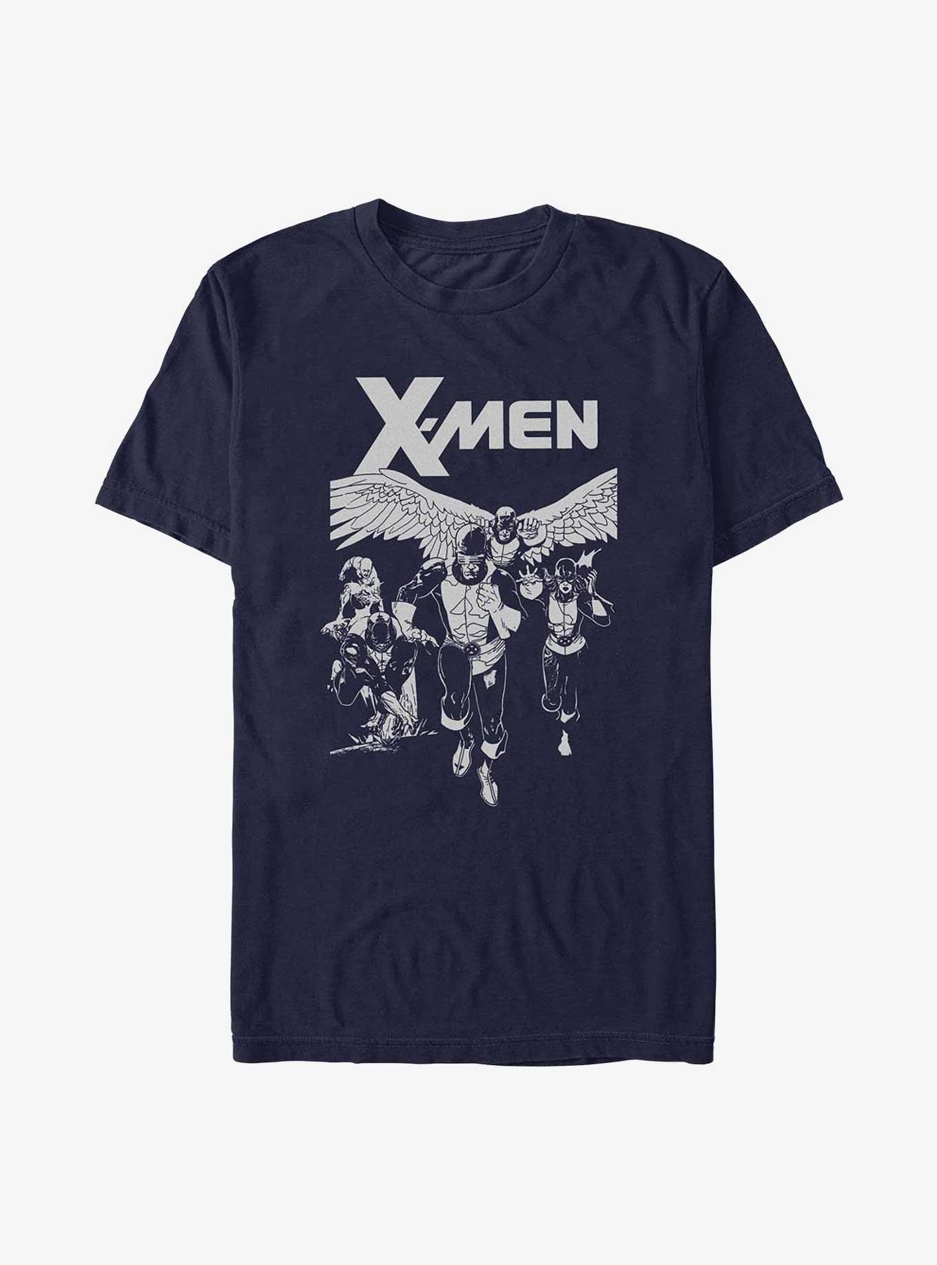 X-Men Team T-Shirt, NAVY, hi-res