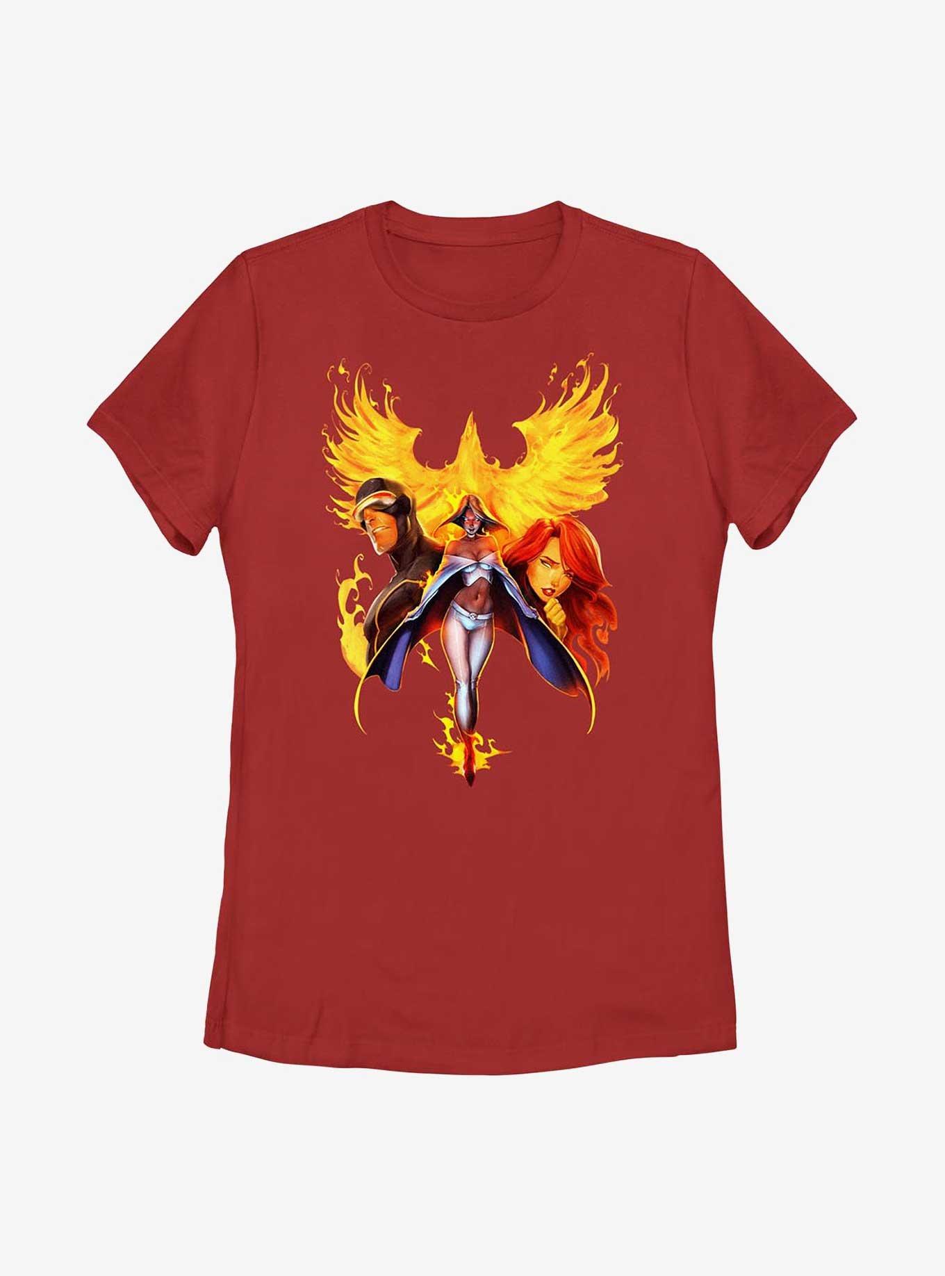 X-Men Diamonds And Fire Womens T-Shirt, , hi-res