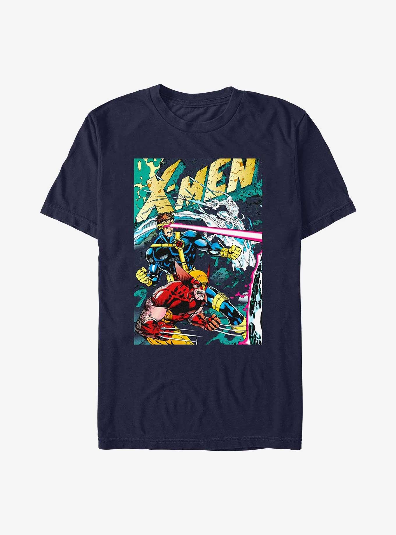 X-Men Excess Three T-Shirt, NAVY, hi-res