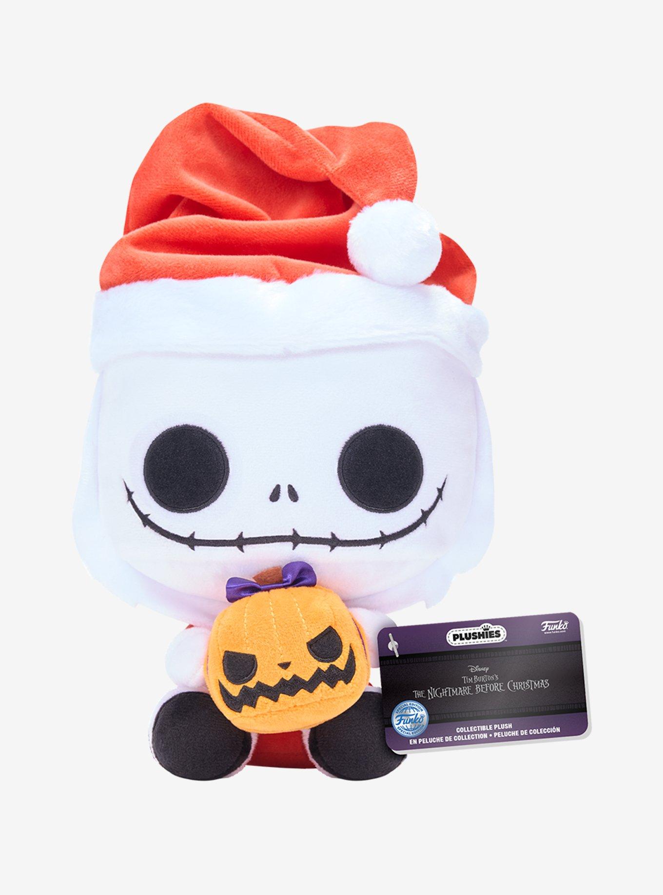 Funko Disney The Nightmare Before Christmas Jack Skellington Santa Suit 7 Inch Plush - BoxLunch Exclusive, , hi-res