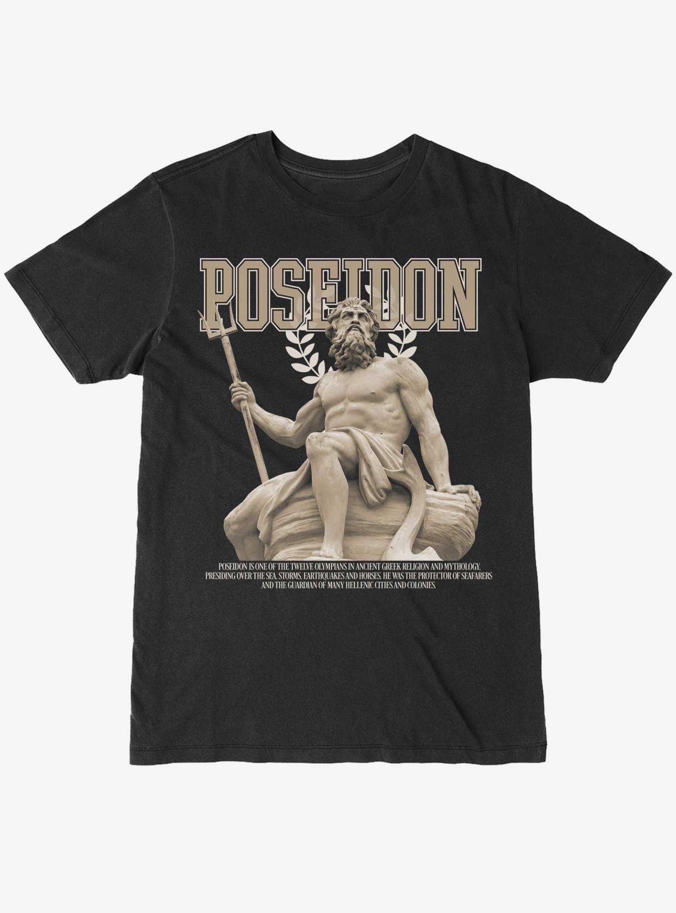 Poseidon Statue T-Shirt, , hi-res