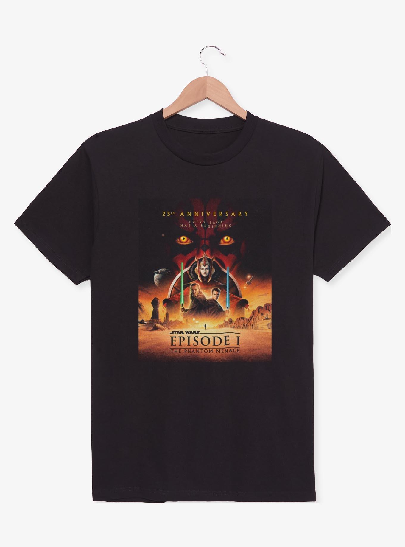 Star Wars Episode I: The Phantom Menace 25th Anniversary Poster T