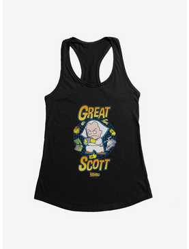 Back To The Future Anime Great Scott Womens Tank Top, , hi-res