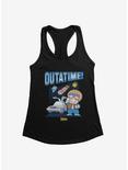 Back To The Future Anime Outatime! Womens Tank Top, , hi-res