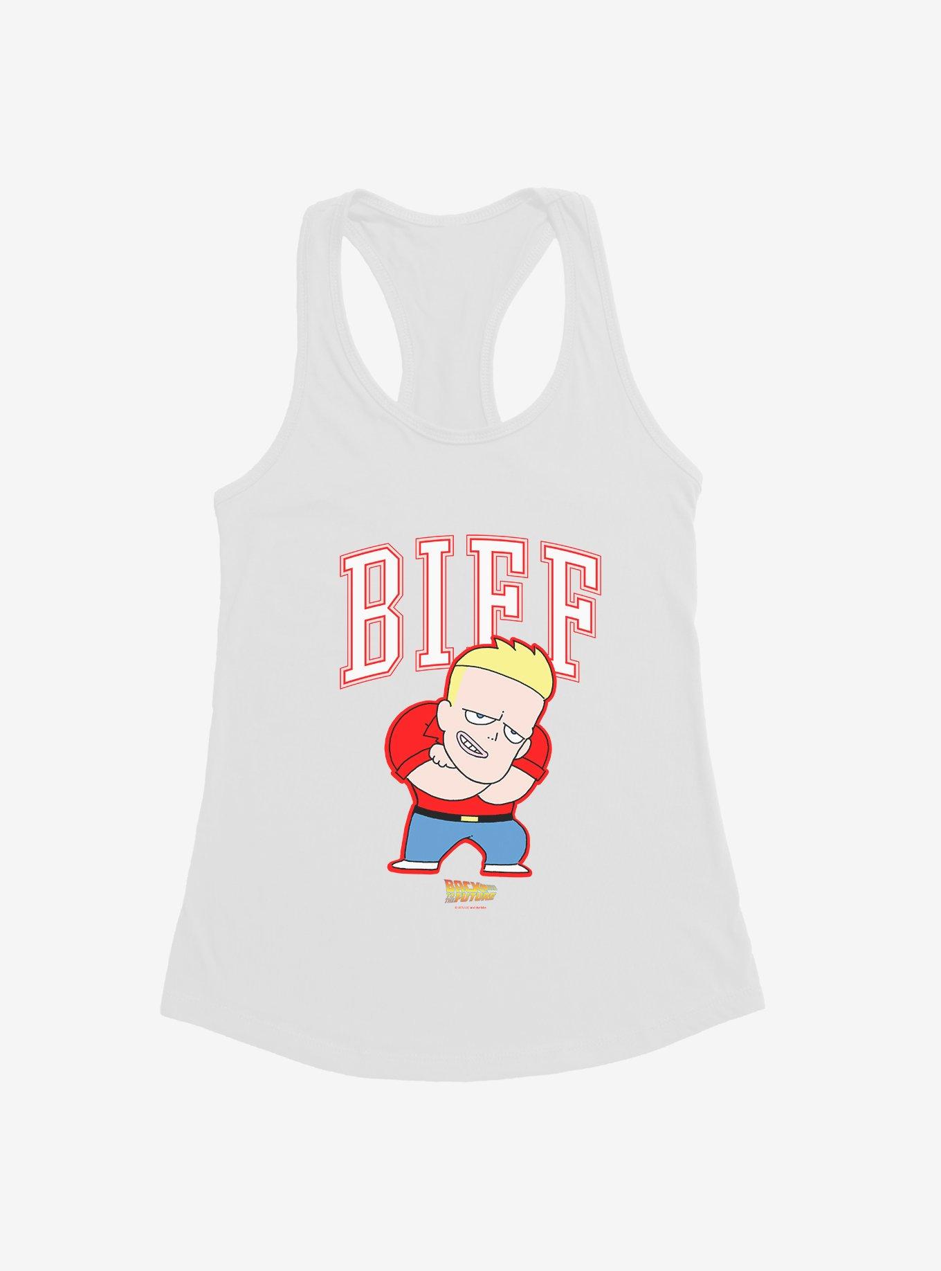 Back To The Future Anime Biff Womens Tank Top
