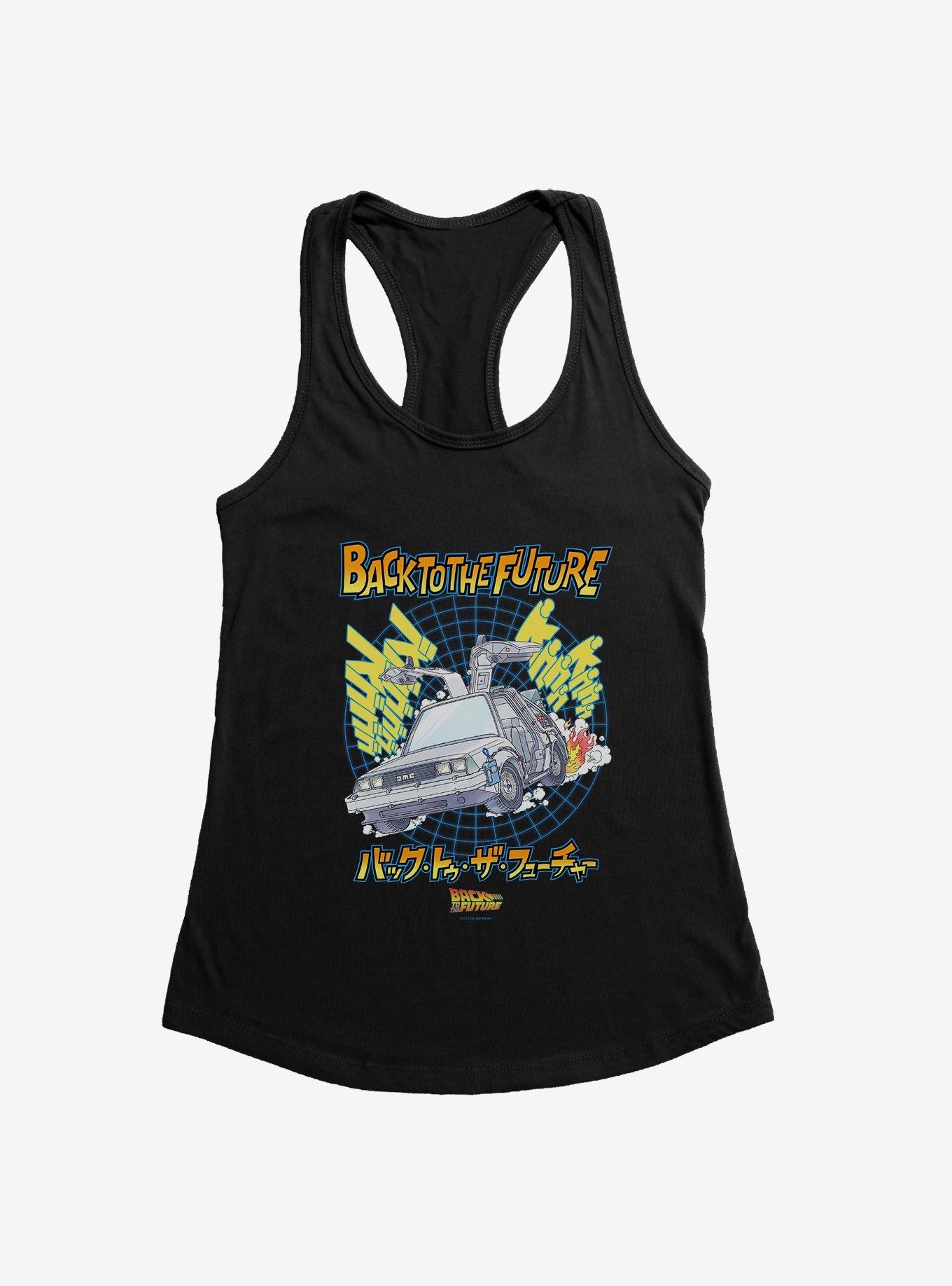 Back To The Future Anime 88MPH Womens Tank Top