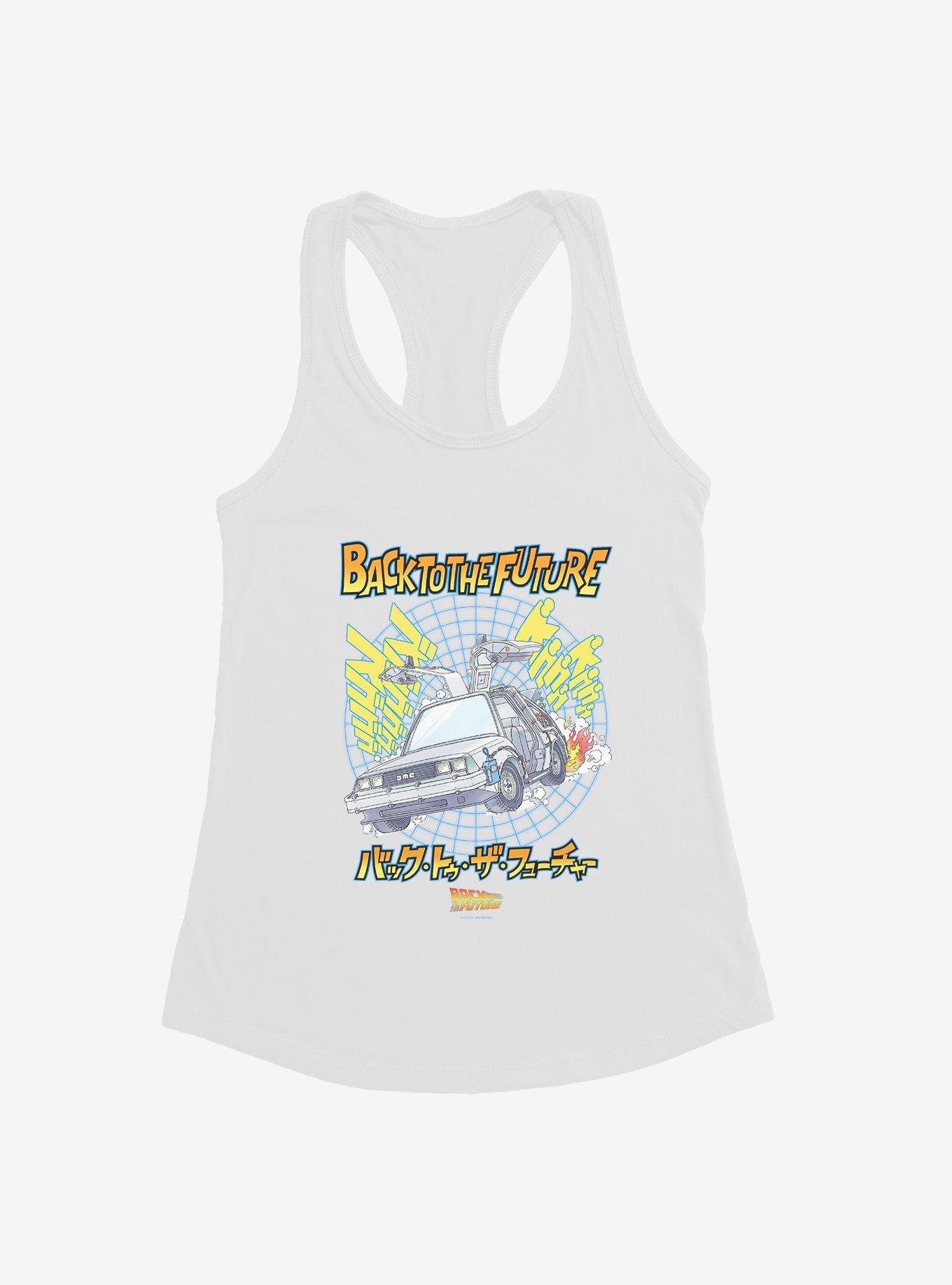 Back To The Future Anime 88MPH Womens Tank Top