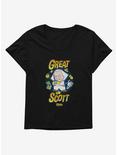 Back To The Future Anime Great Scott Womens T-Shirt Plus Size, , hi-res
