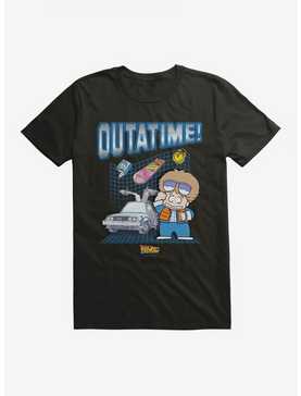 Back To The Future Anime Outatime! T-Shirt, , hi-res