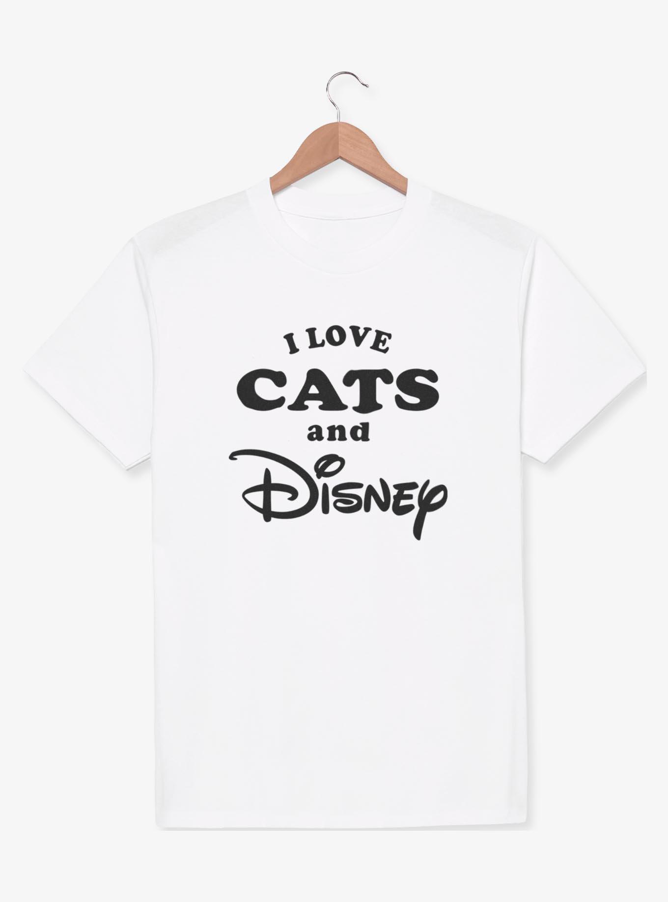 Disney I Love Cats and Disney T-Shirt
