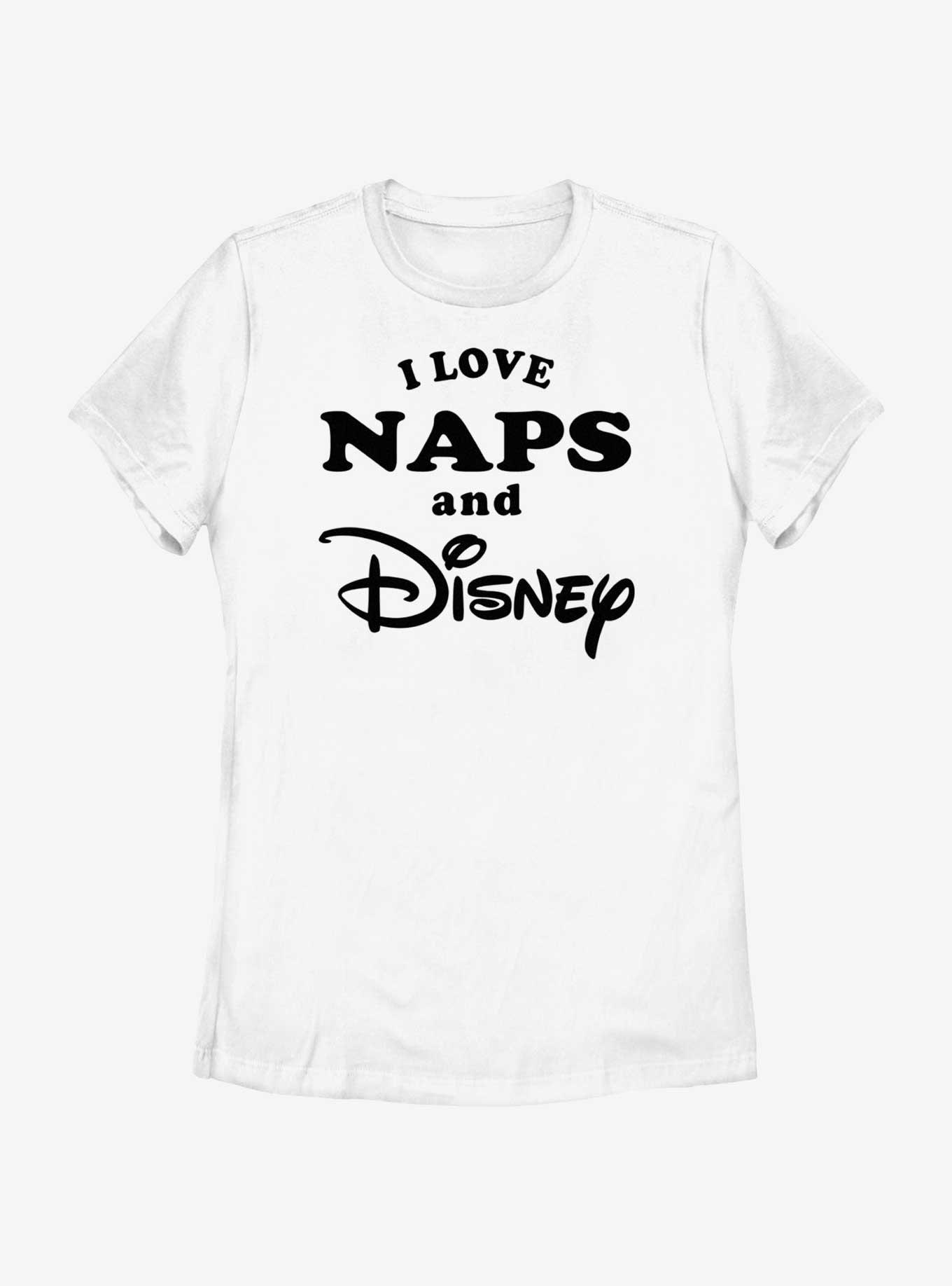 Disney I Love Naps and Womens T-Shirt