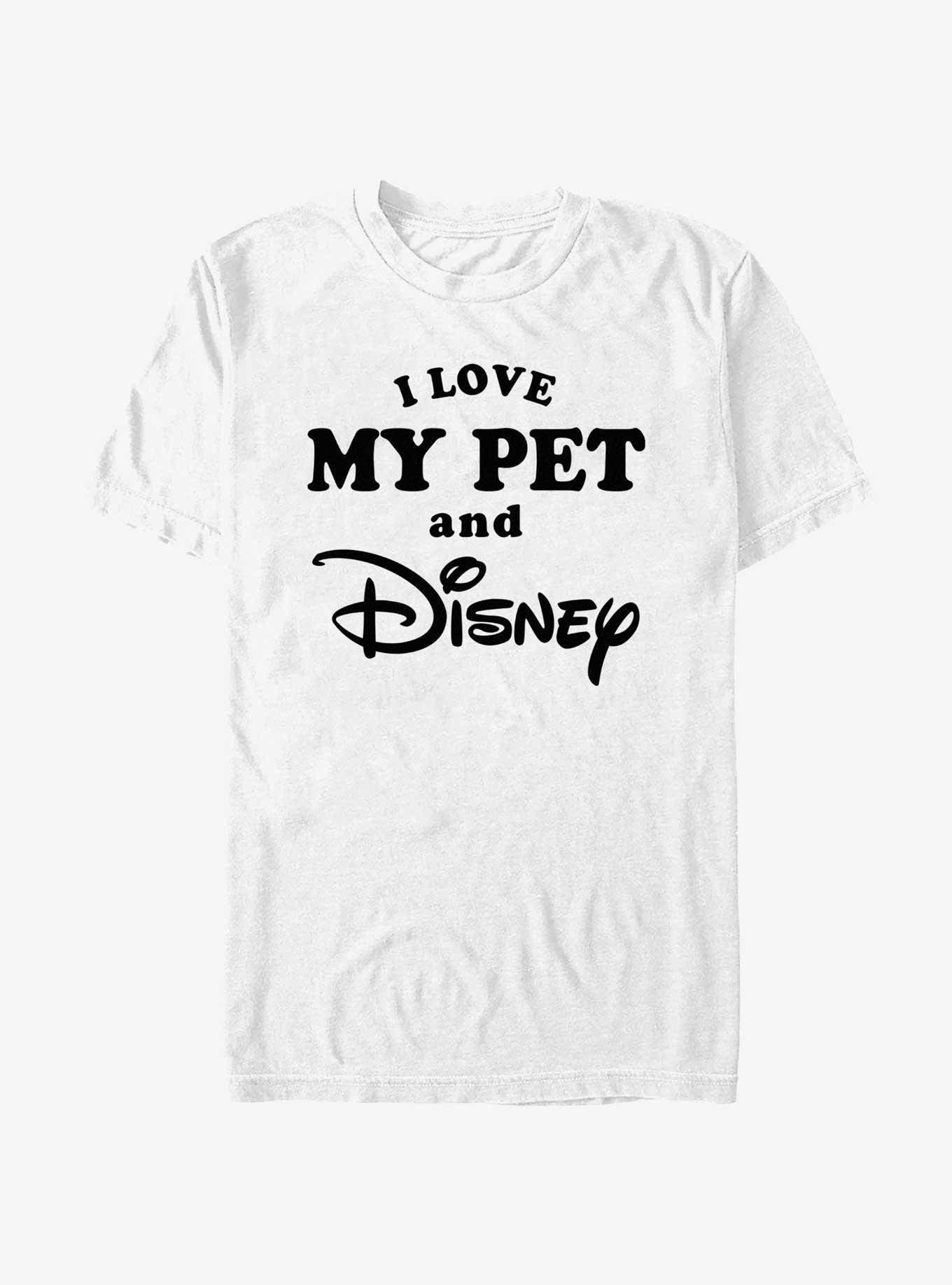 Disney I Love My Pet and Disney T-Shirt, WHITE, hi-res