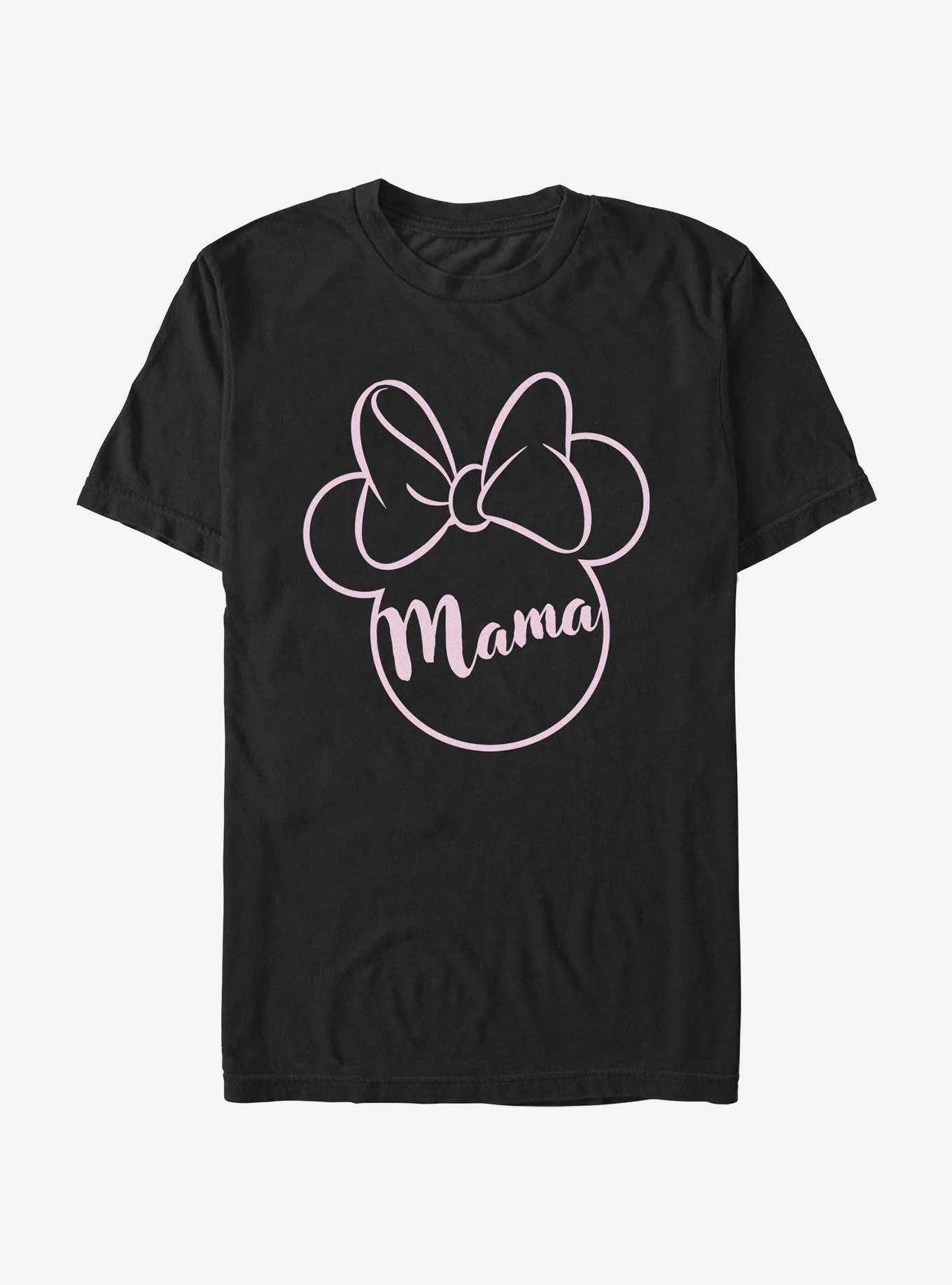 Disney Minnie Mouse Mama T-Shirt, BLACK, hi-res