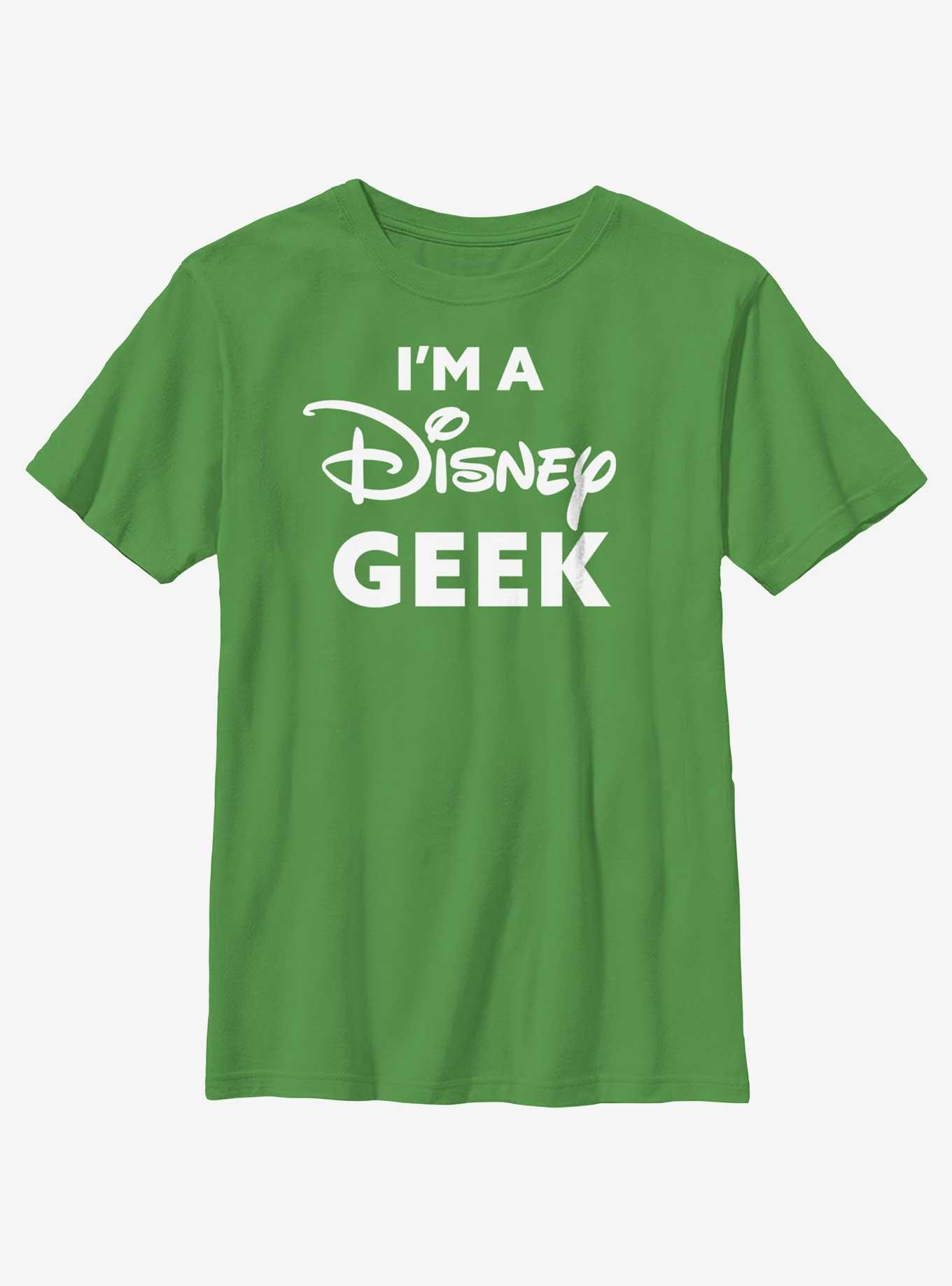 Disney I'm A Disney Geek Youth T-Shirt, , hi-res