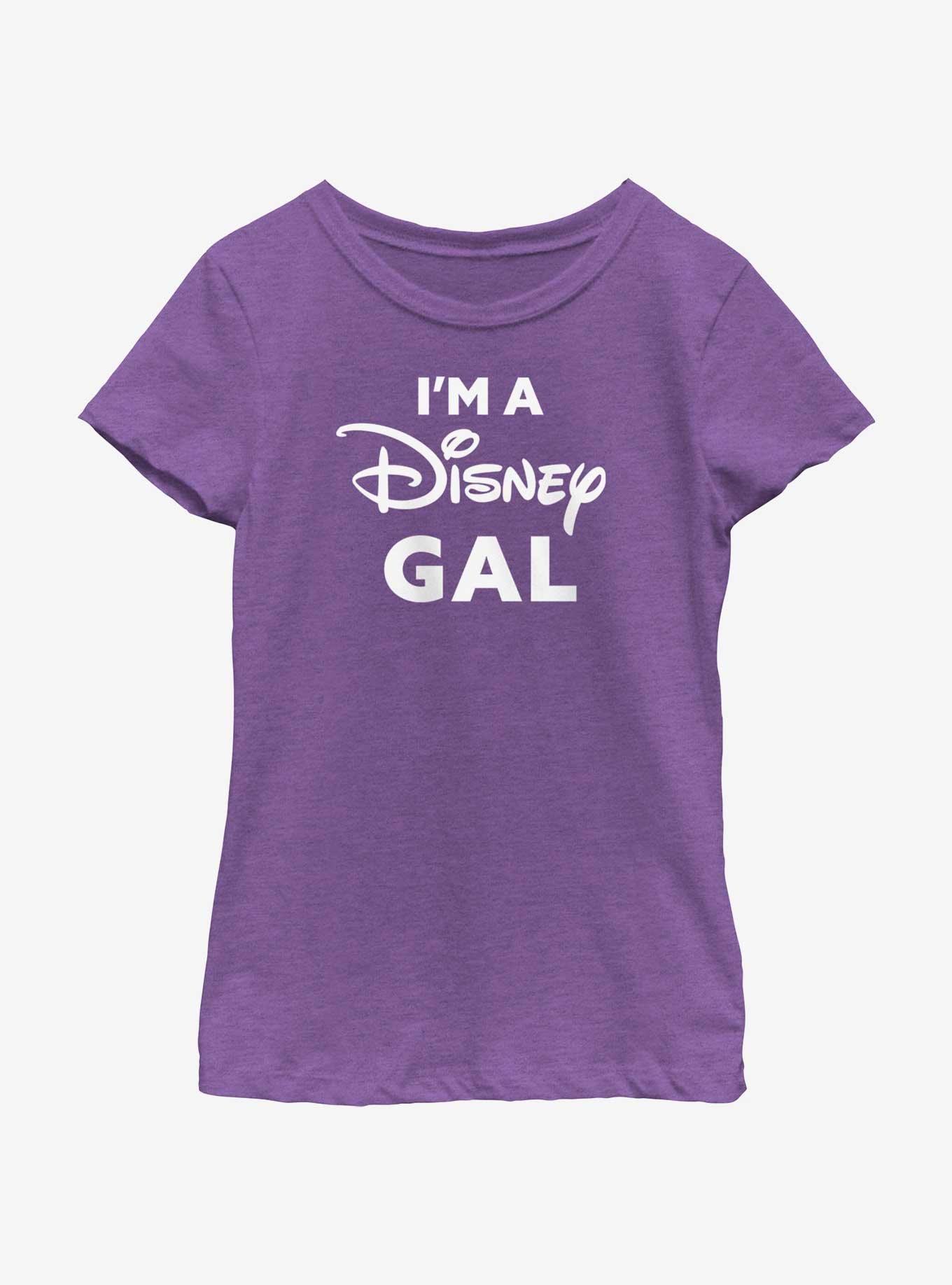 Disney I'm A Disney Gal Girls Youth T-Shirt, PURPLE BERRY, hi-res