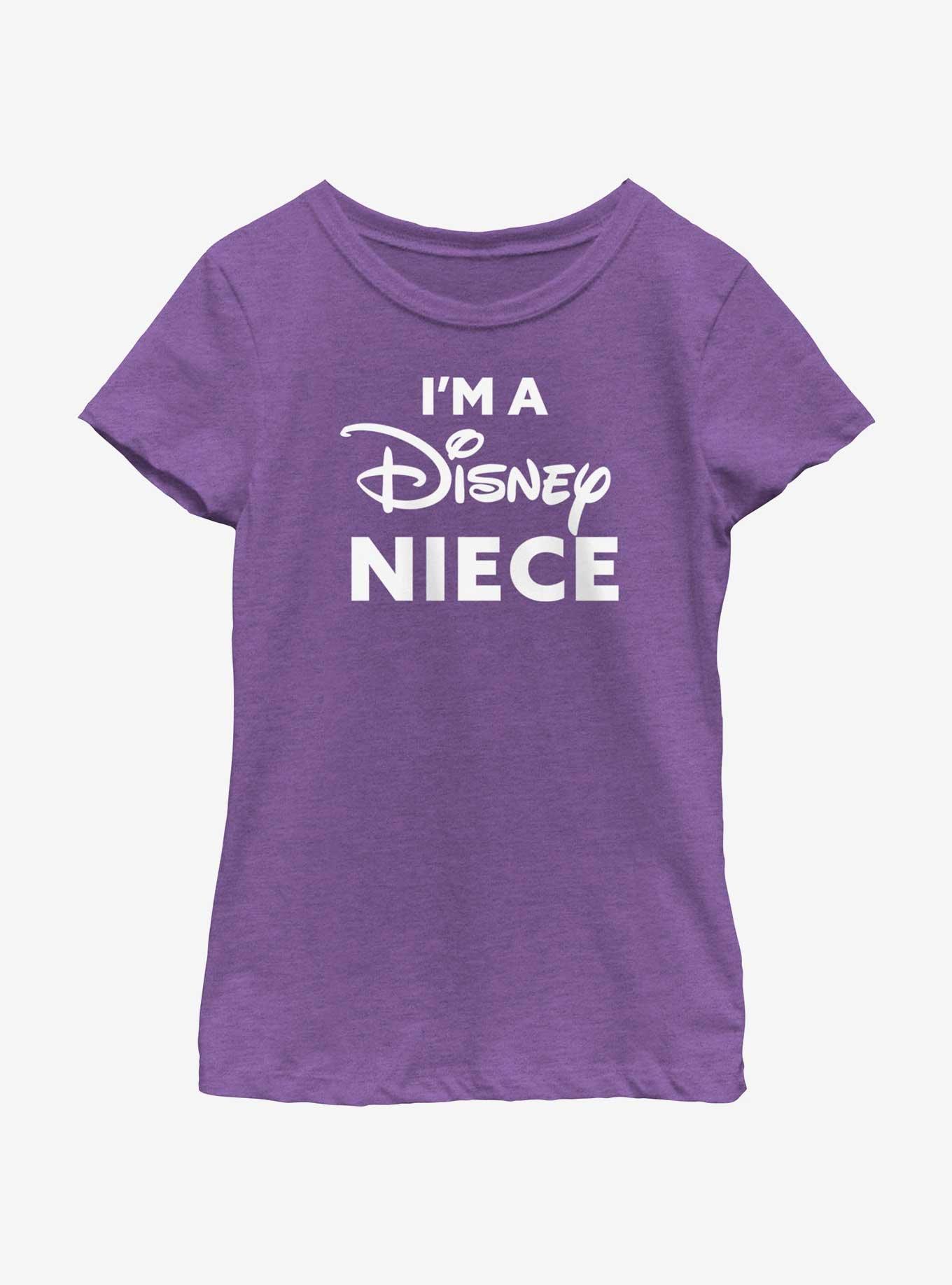 Disney I'm A Disney Niece Girls Youth T-Shirt, PURPLE BERRY, hi-res