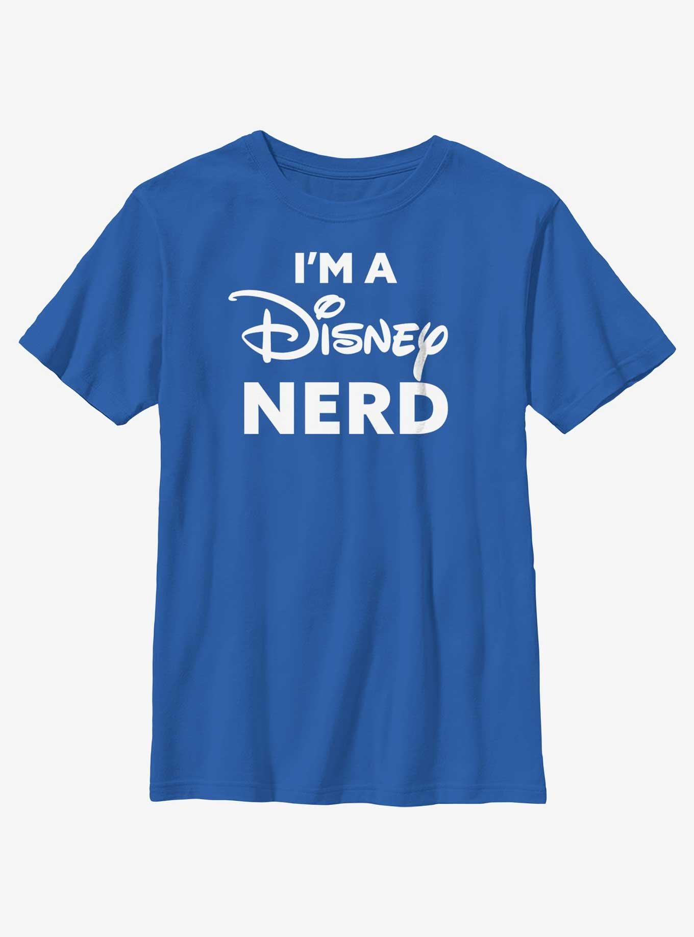 Disney I'm A Disney Nerd Youth T-Shirt, , hi-res