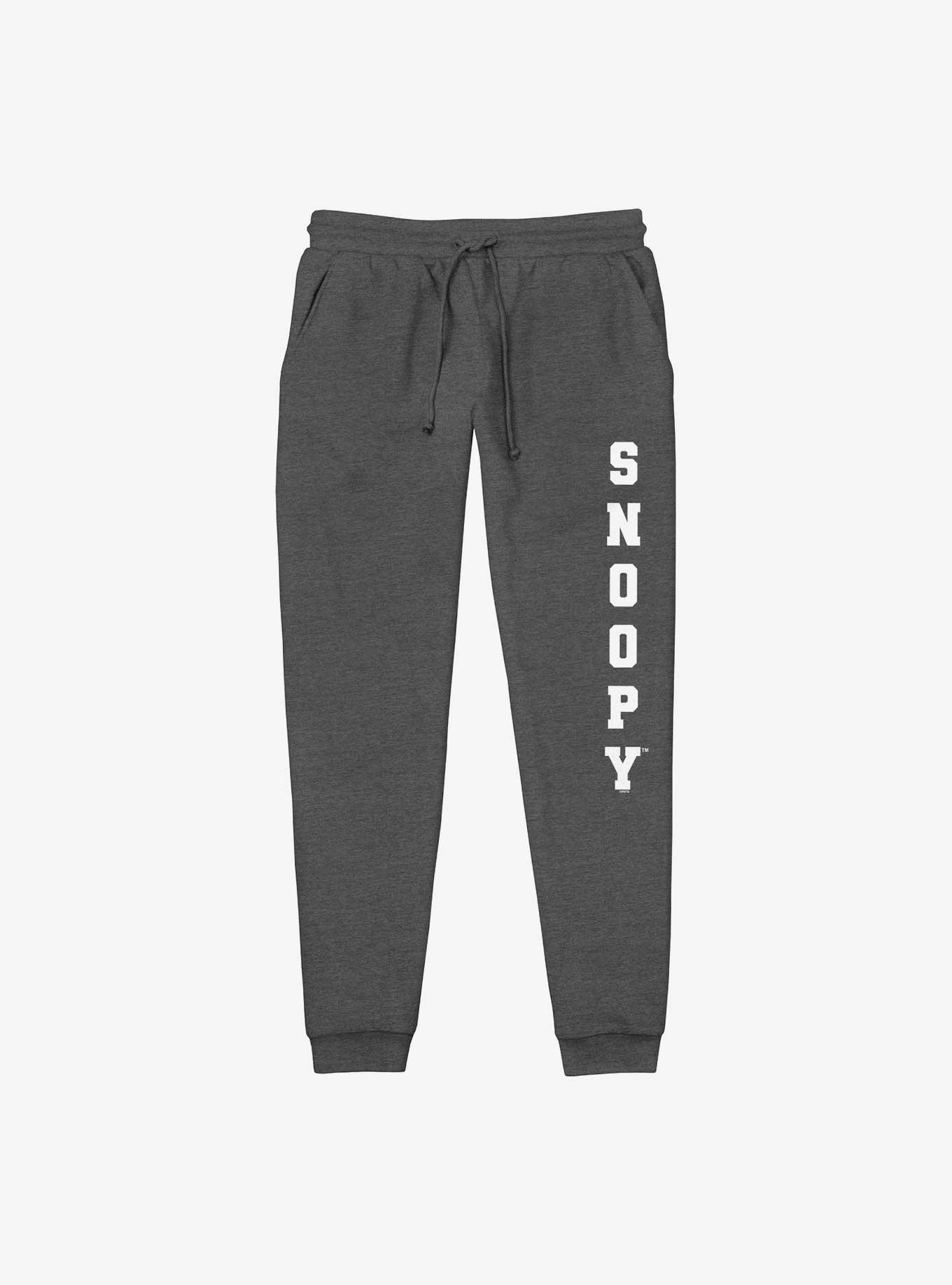 Peanuts Snoopy Classic Jogger Sweatpants - GREY | BoxLunch ＭCHALLENGERSNOOPY C/N SWEATBK