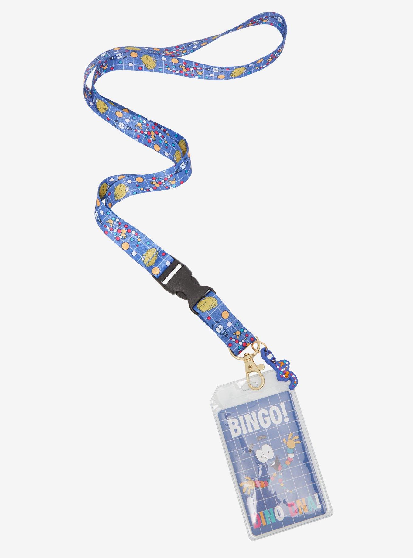 Jurassic Park Mr. DNA Allover Print Lanyard - BoxLunch Exclusive, , hi-res