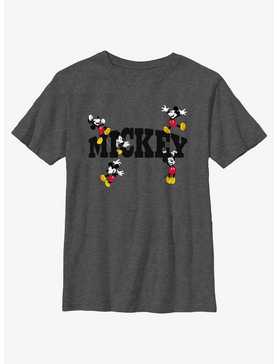 Disney Mickey Mouse Hanging Around Youth T-Shirt, , hi-res