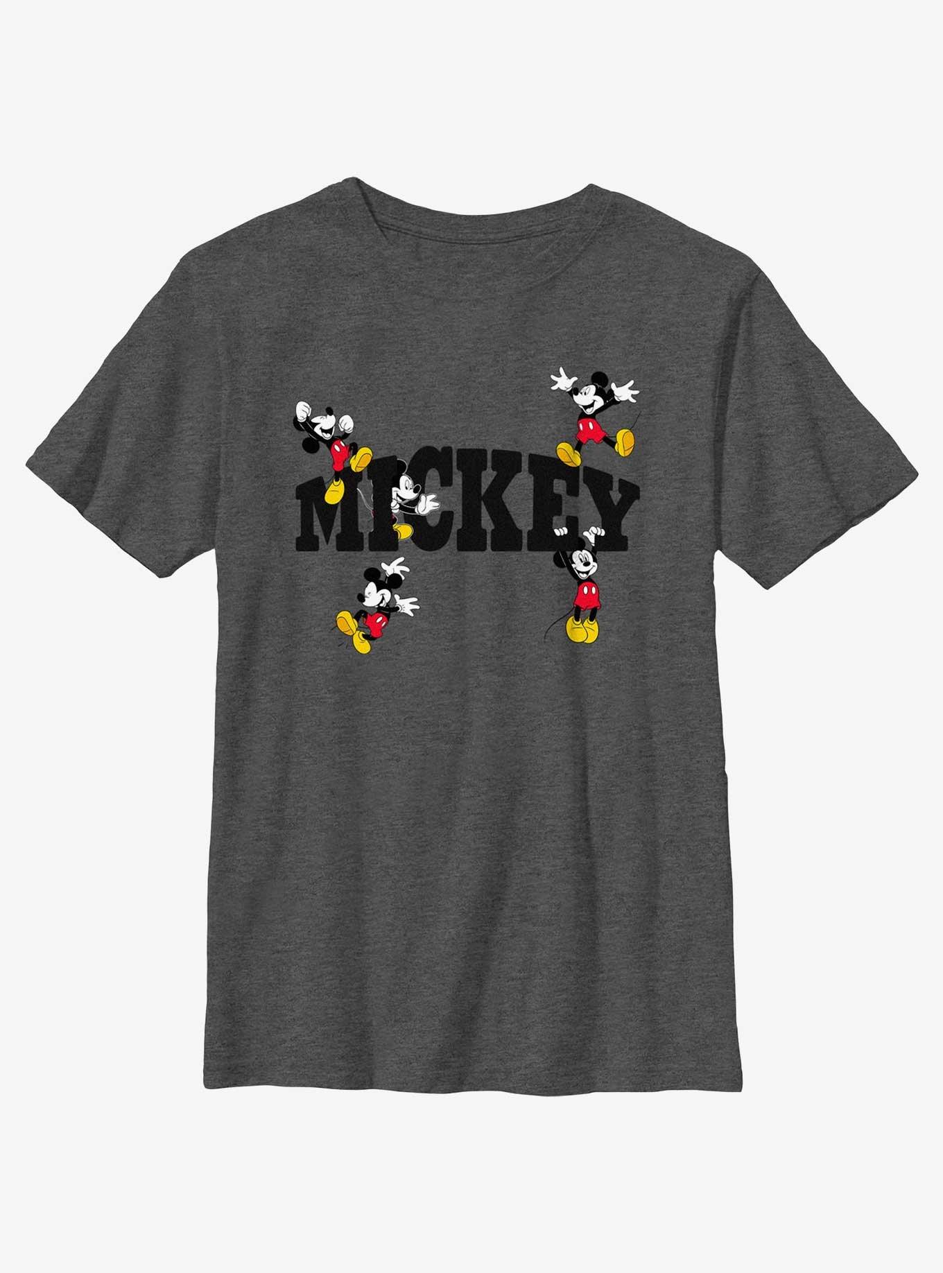 Disney Mickey Mouse Hanging Around Youth T-Shirt, , hi-res