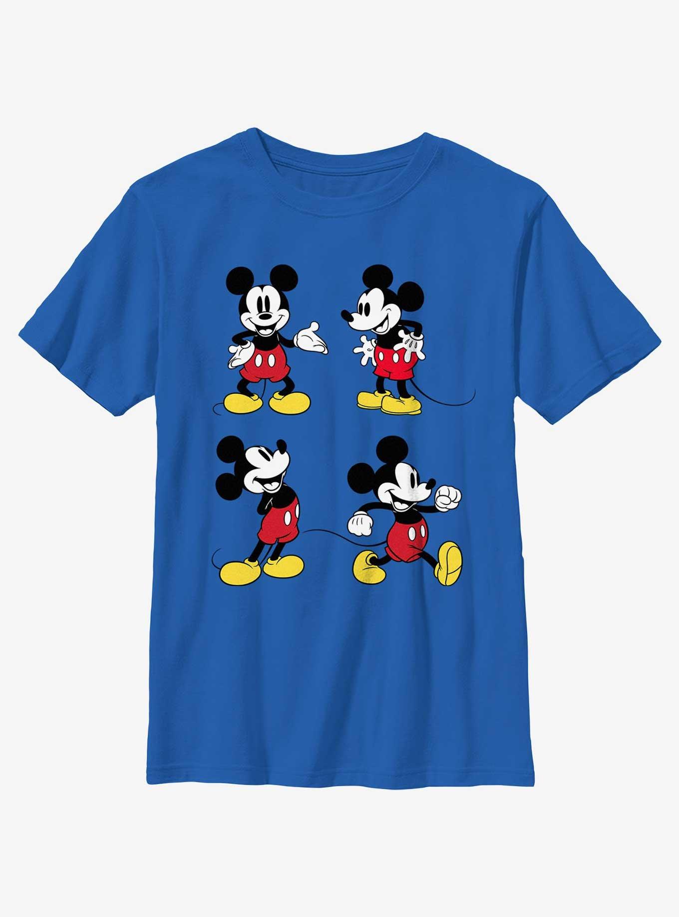 Disney Mickey Mouse Vintage Mickey Youth T-Shirt, ROYAL, hi-res