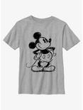 Disney Mickey Mouse Classic Mickey Youth T-Shirt, ATH HTR, hi-res