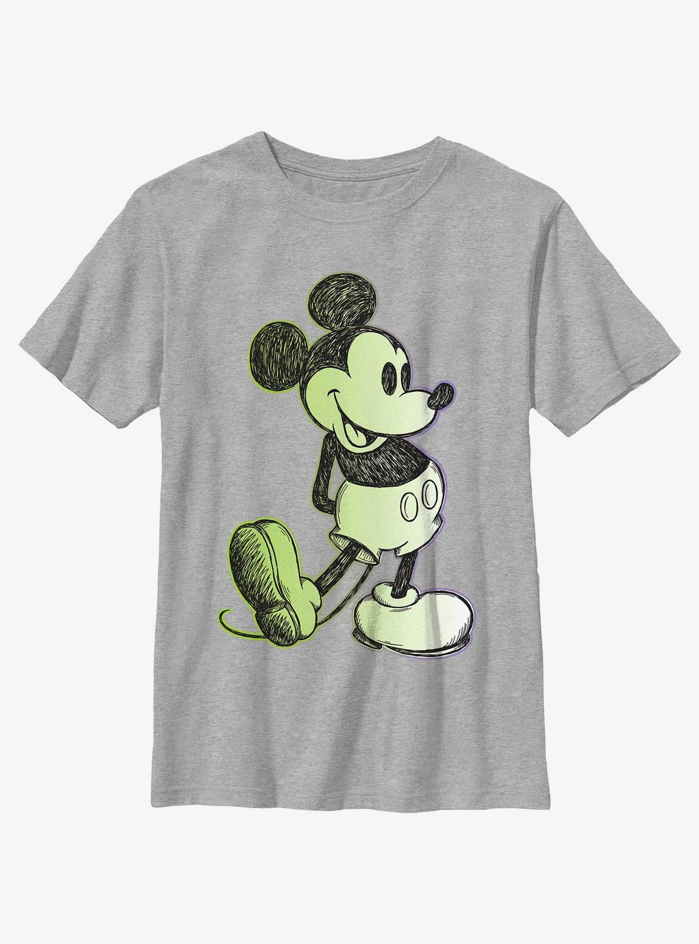 Disney Mickey Mouse Mickey Sketch Youth T-Shirt, , hi-res