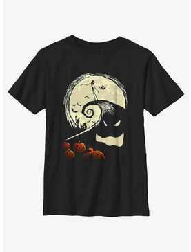 Disney The Nightmare Before Christmas Jack On Pumpkin Hill Youth T-Shirt, , hi-res