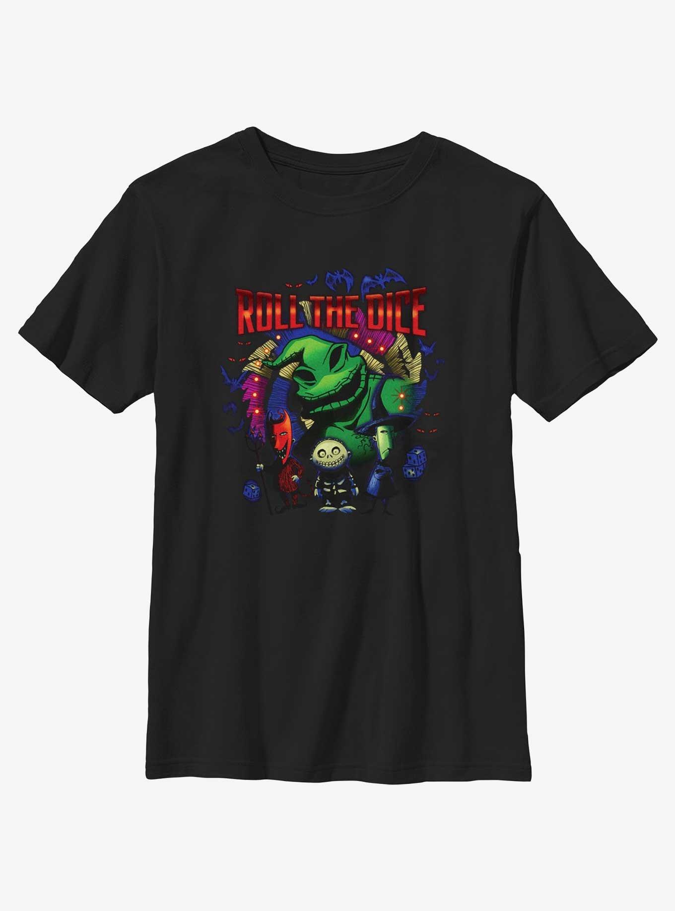 Disney The Nightmare Before Christmas Oogie Roll The Dice Youth T-Shirt, , hi-res