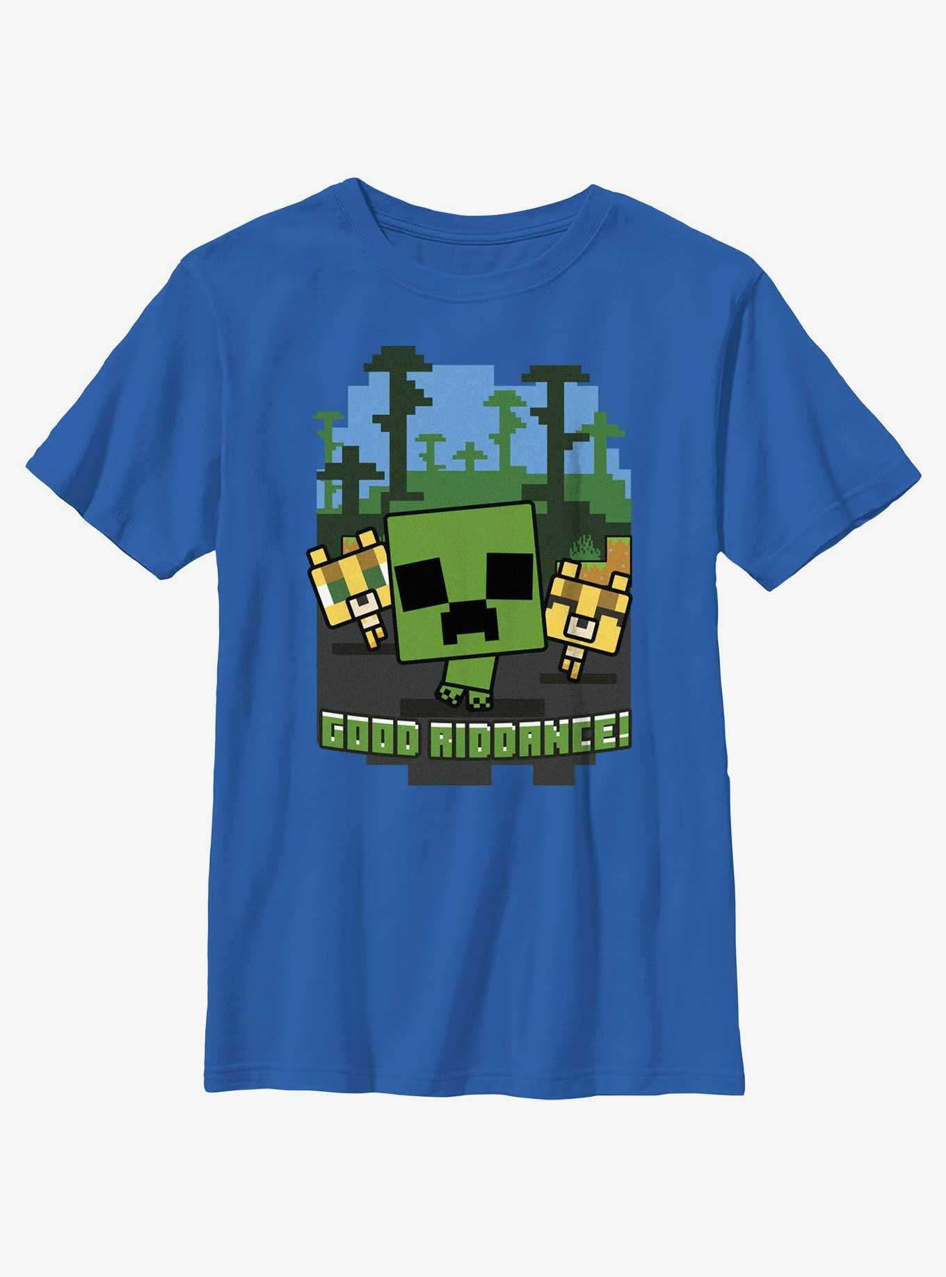 Minecraft Good Riddance Youth T-Shirt, , hi-res