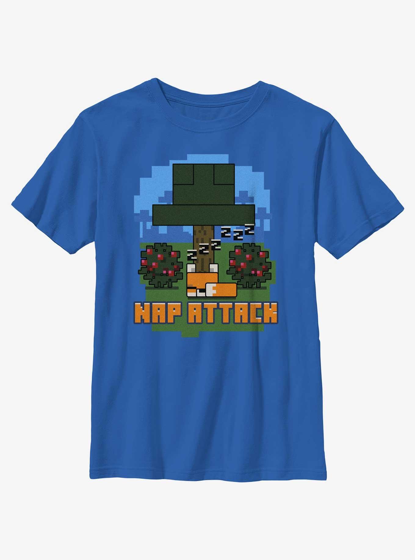 Minecraft Nap Attack Youth T-Shirt