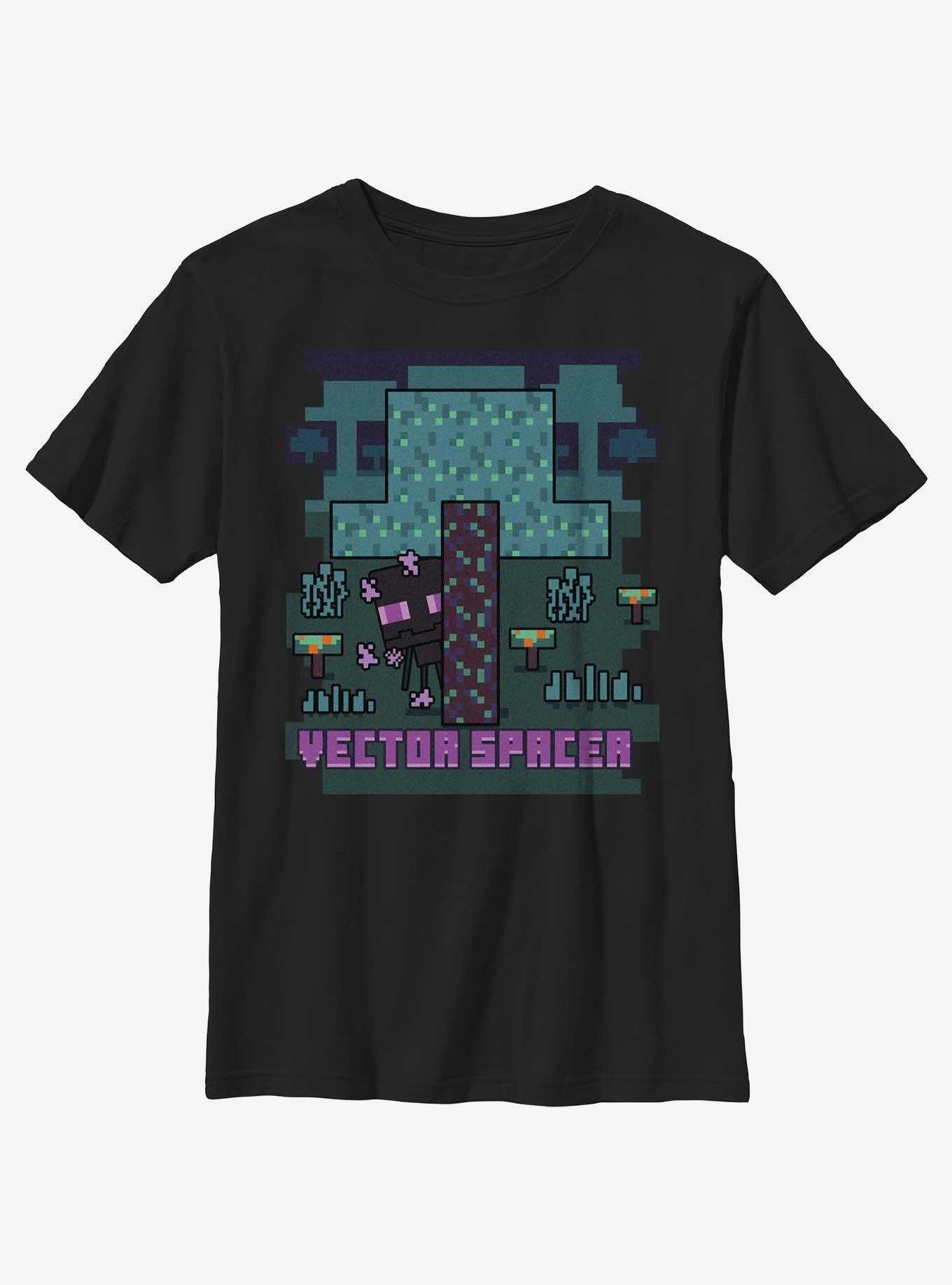 Minecraft Vector Spacer Youth T-Shirt, , hi-res