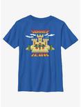 Minecraft Summer Icon Youth T-Shirt, ROYAL, hi-res