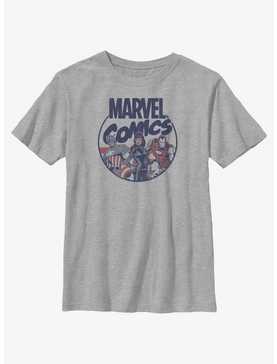Marvel Comics Icon Logo Youth T-Shirt, , hi-res