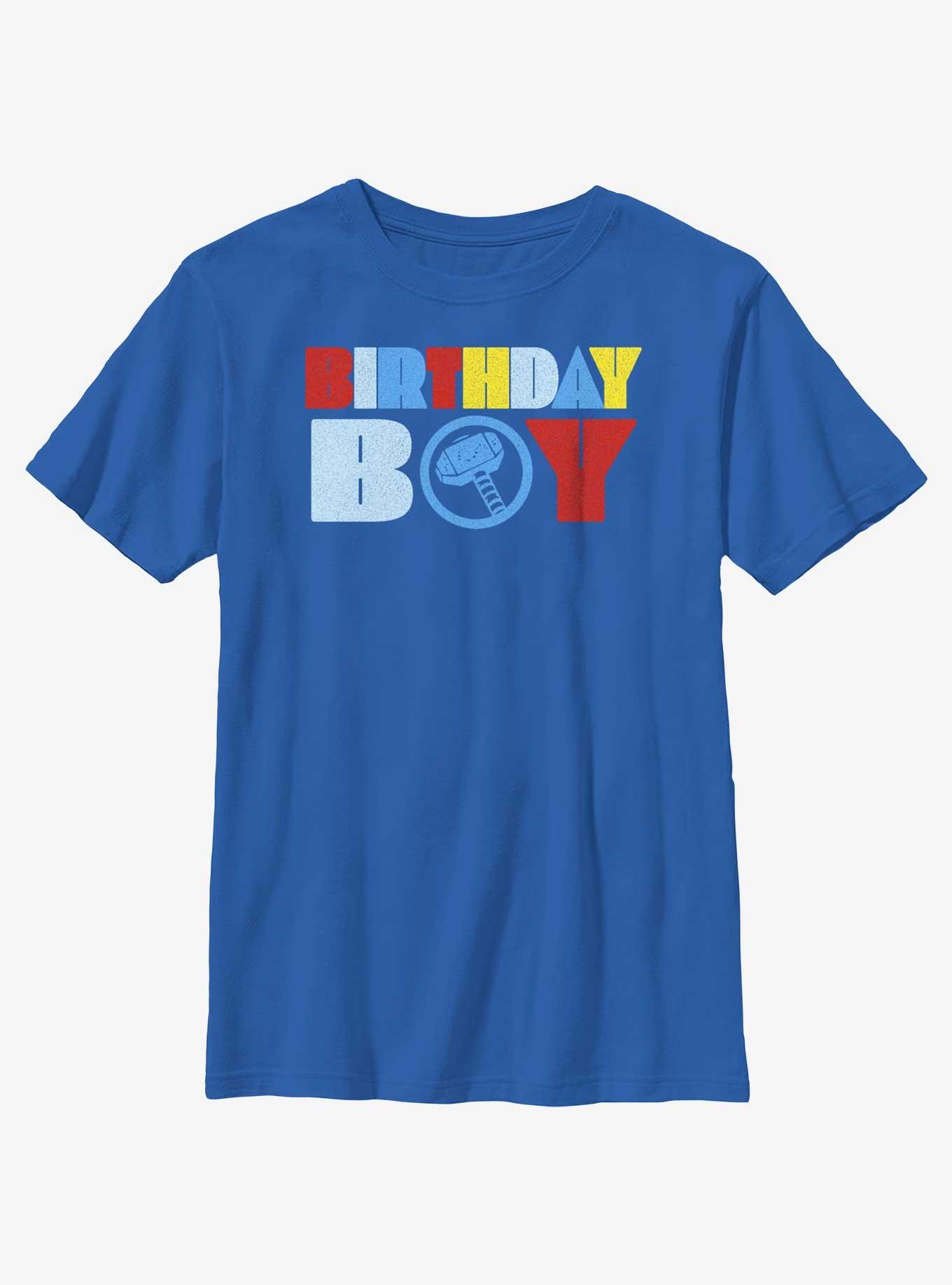 Marvel Avengers Birthday Boy Thor Youth T-Shirt, , hi-res