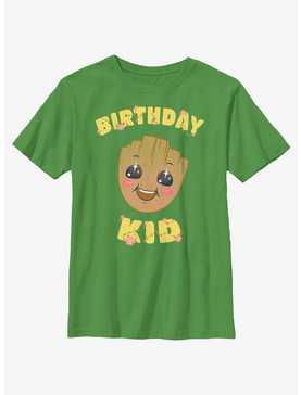 Marvel Guardians Of The Galaxy Birthday Kid Groot Youth T-Shirt, , hi-res