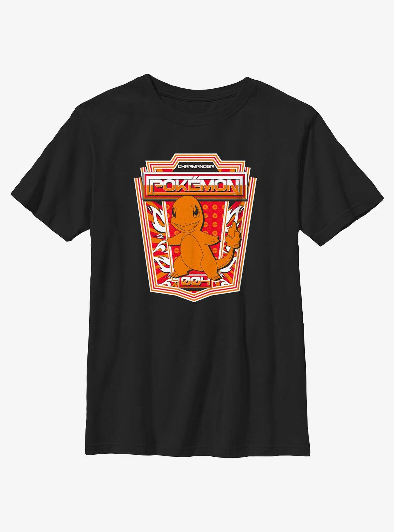 Pokemon Charmander Badge Youth T-Shirt, , hi-res