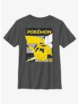Pokemon Pikachu Jump Youth T-Shirt, , hi-res