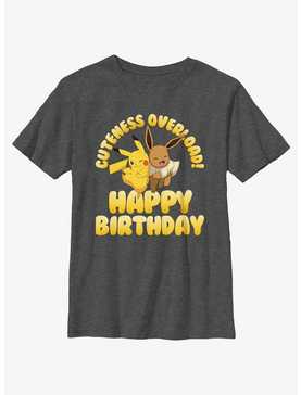 Pokemon Cuteness Overload Happy Birthday Youth T-Shirt, , hi-res