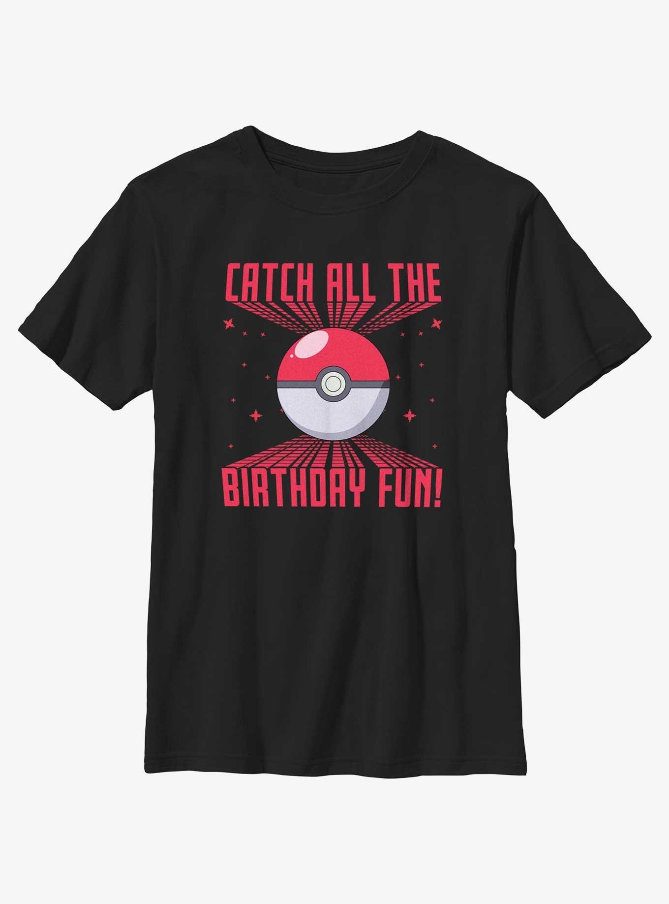 Pokemon Catch All The Fun Youth T-Shirt, , hi-res