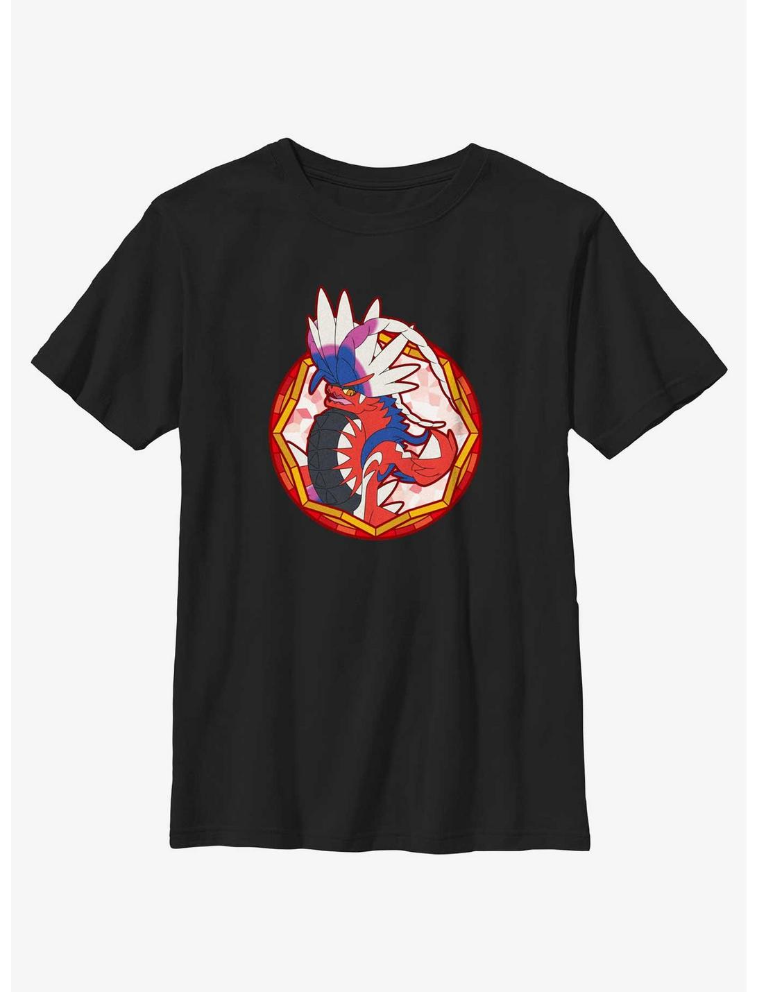 Pokemon Koraidon Sparkle Youth T-Shirt, BLACK, hi-res