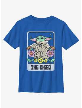 Star Wars The Mandalorian The Child Floral Youth T-Shirt, , hi-res